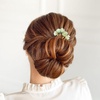 image:imageBeaupretty Jade Flower Hair Pin Chinese Hair Stick Jade Hairpin Retro Chignon Pin Traditional Classical Flower Hair Chopstick Hair Styling Accessories for Women Girls GreenGreen