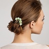 image:imageBeaupretty Jade Flower Hair Pin Chinese Hair Stick Jade Hairpin Retro Chignon Pin Traditional Classical Flower Hair Chopstick Hair Styling Accessories for Women Girls GreenGreen