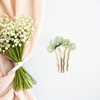 image:imageBeaupretty Jade Flower Hair Pin Chinese Hair Stick Jade Hairpin Retro Chignon Pin Traditional Classical Flower Hair Chopstick Hair Styling Accessories for Women Girls GreenGreen