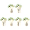 image:imageBeaupretty Jade Flower Hair Pin Chinese Hair Stick Jade Hairpin Retro Chignon Pin Traditional Classical Flower Hair Chopstick Hair Styling Accessories for Women Girls GreenGreen