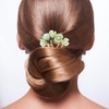 image:imageBeaupretty Jade Flower Hair Pin Chinese Hair Stick Jade Hairpin Retro Chignon Pin Traditional Classical Flower Hair Chopstick Hair Styling Accessories for Women Girls GreenGreen