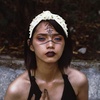 image:imageBeaupretty Knotted Wide Headband Rhinestone Pearl Headband Fashionable Baseball Head Band Knot Wide for Women GirlsBlueWhite