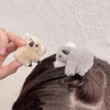 image:imageBeaupretty Koala Hair Clips Set of 4 Cute Fuzzy Claw Clips for Girls Small Cartoon Animal Hair Accessories Secure Hold for Thick and Thin