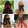 image:imageBeaupretty Lace Hair Bows for Women 4Pcs Large Bow Hair Clips with Long Tails Elegant Accessories for Wedding Party Daily Styling