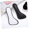 image:imageBeaupretty Leather High Heel Insoles for Women AntiSlip Forefoot Shoe Pads amp Cushions for Summer Comfortable Leather amp Latex Inserts White 1 PairBlack