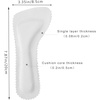 image:imageBeaupretty Leather High Heel Insoles for Women AntiSlip Forefoot Shoe Pads amp Cushions for Summer Comfortable Leather amp Latex Inserts White 1 PairWhite