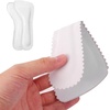 image:imageBeaupretty Leather High Heel Insoles for Women AntiSlip Forefoot Shoe Pads amp Cushions for Summer Comfortable Leather amp Latex Inserts White 1 PairWhite