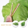image:imageBeaupretty Lettuce Hair Clip for Women and Girls Cute Green Leaf Snap Hairpin Lightweight Hair Accessory for Everyday Wear and Cosplay