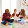 image:imageBeaupretty Lion Cosplay Costume Set Lion Plush RolePlaying Accessories Gloves Ears Headband Tail Kit for Women Men Adults Brown