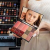 image:imageBeaupretty Magnetic Makeup Palette with Mirror Empty Eyeshadow Palette With 15 Pans for Eyeshadow Lipstick Blush Powder