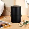 image:imageBeaupretty Makeup Brush Holder with Lid Pu Leather Cosmetic Brush Holder Portable Makeup Storage Tube Travel Case 791 X 519 X 519 in
