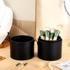 image:imageBeaupretty Makeup Brush Holder with Lid Pu Leather Cosmetic Brush Holder Portable Makeup Storage Tube Travel Case 791 X 519 X 519 in