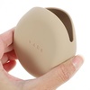 image:imageBeaupretty Makeup Puff Case Travel Silicone Puff Holder Portable Face Container for Women Girls BlackAs Shown