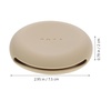 image:imageBeaupretty Makeup Puff Case Travel Silicone Puff Holder Portable Face Container for Women Girls BlackAs Shown