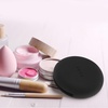 image:imageBeaupretty Makeup Puff Case Travel Silicone Puff Holder Portable Face Container for Women Girls BlackBlack
