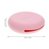 image:imageBeaupretty Makeup Puff Case Travel Silicone Puff Holder Portable Face Container for Women Girls BlackPink