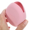 image:imageBeaupretty Makeup Puff Case Travel Silicone Puff Holder Portable Face Container for Women Girls BlackPink