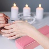 image:imageBeaupretty Manicure Hand Pillow Nail Art Cushion Portable Wrist Support for Nail Salons and Personal Use 1141X374X255InPink