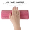 image:imageBeaupretty Manicure Hand Pillow Nail Art Cushion Portable Wrist Support for Nail Salons and Personal Use 1141X374X255InPink