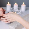 image:imageBeaupretty Manicure Hand Pillow Nail Art Cushion Portable Wrist Support for Nail Salons and Personal Use 1141X374X255InWhite