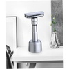 image:imageBeaupretty Manual Razor Holder Adjustable DoubleSided Men S Shaving Razor Stand with Blade for Home and Travel 413X196X078In1
