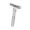 image:imageBeaupretty Manual Razor Holder Adjustable DoubleSided Men S Shaving Razor Stand with Blade for Home and Travel 413X196X078In1