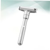 image:imageBeaupretty Manual Razor Holder Adjustable DoubleSided Men S Shaving Razor Stand with Blade for Home and Travel 413X196X078In3