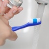 image:imageBeaupretty Manual Toothbrush 10pcs Prison Toothbrush Thumbprint Security Tiny Oral Cleaning Brush Short Handled for Teeth Cleaning
