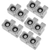 image:imageBeaupretty Metal 5 Pairs Replacement Lock Buckle for Controller Repair Latches Gamepad Lock Compatible for Switch