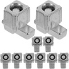 image:imageBeaupretty Metal 5 Pairs Replacement Lock Buckle for Controller Repair Latches Gamepad Lock Compatible for Switch