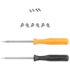 image:imageBeaupretty Metal Latch Replacement Buckle Set Compatible with Switch Controller Repair Left and Right Lock Buckles with Mini Screwdrivers