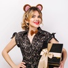image:imageBeaupretty Monkey Costume Set  1 Set Monkey Ears Headband Tail and Bow Tie Kit Adult Animal Costume for Cosplay Party Supplies
