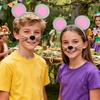 image:imageBeaupretty Mouse Ears Headband 6pcs Mouse Costume Accessory Rat Ears Headband Kids Gray Cartoon Animal Headwear Cosplay Party Photo Props