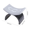 image:imageBeaupretty Nail Arm RestManicure Hand Pillow U Shape Cushion Pillow Professional Nail Rest Cushion Table Desk Station Manicure ToolBlack