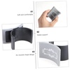image:imageBeaupretty Nail Arm RestManicure Hand Pillow U Shape Cushion Pillow Professional Nail Rest Cushion Table Desk Station Manicure ToolBlack