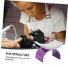 image:imageBeaupretty Nail Arm RestManicure Hand Pillow U Shape Cushion Pillow Professional Nail Rest Cushion Table Desk Station Manicure ToolPurple