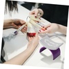 image:imageBeaupretty Nail Arm RestManicure Hand Pillow U Shape Cushion Pillow Professional Nail Rest Cushion Table Desk Station Manicure ToolPurple
