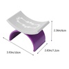 image:imageBeaupretty Nail Arm RestManicure Hand Pillow U Shape Cushion Pillow Professional Nail Rest Cushion Table Desk Station Manicure ToolPurple