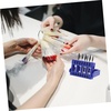 image:imageBeaupretty Nail Grinding Head Holder with 16 Holes Portable Manicure Tool Organizer Storage Box for Nail Drill Bits and Art Accessories Lightweight and Compact for Professional and Home Use