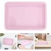 image:imageBeaupretty Nail Tool Tray 708X492 Inch Stainless Steel Manicure Organizer Vanity Tray for Nail Accessories Storage Home Salon Bathroom Decor 2 Pack