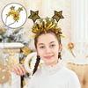 image:imageBeaupretty New Year Party Supplies 2026 Happy New Year Headband Tiara Stars Hairband Golden Holiday Party HeaddressGolden