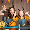 image:imageBeaupretty Ox Horn Headband Halloween Animal Horn Headband Costume Horns Devil Horns Black Horns Halloween Costume Headwear Party Dress Up Favors