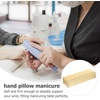 image:imageBeaupretty PU Leather Nail Arm Rest Cushion Ergonomic Manicure Hand Rest Pillow for Nail Techs Professional Wrist Support for Salon and DIY Home UseGolden