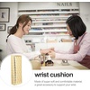 image:imageBeaupretty PU Leather Nail Arm Rest Cushion Ergonomic Manicure Hand Rest Pillow for Nail Techs Professional Wrist Support for Salon and DIY Home UseGolden