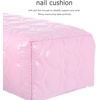 image:imageBeaupretty PU Leather Nail Arm Rest Cushion Ergonomic Manicure Hand Rest Pillow for Nail Techs Professional Wrist Support for Salon and DIY Home UsePink