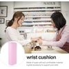 image:imageBeaupretty PU Leather Nail Arm Rest Cushion Ergonomic Manicure Hand Rest Pillow for Nail Techs Professional Wrist Support for Salon and DIY Home UsePink