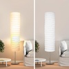 image:imageBeaupretty Paper Floor Lamp Shade Modern White Standing Lamp Shade for Living Room amp Bedroom Replacement Decorative Paper Light Cover