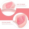 image:imageBeaupretty Pig Ear Headpiece Halloween Animal Cosplay Headwear Plush Animal Headband for Women Girls Wash Face Pink