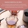 image:imageBeaupretty Pink Face Mask 2 Sets Facial Masks Mixing Bowls Shaped Bowls with Metal Spoons Essential Oil Bowl for Home Salon Skin Care Mask