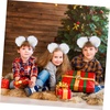image:imageBeaupretty Pom Pom Headband Head Bopper Tinsel Pompom Ball Headband Foil Strips Pompom Headband Fashion Headband Cosplay Hair Accessories for Girls Women Christmas Party BirthdayWhite